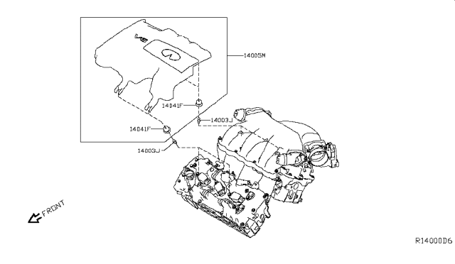 2019 Infiniti QX60 Manifold Diagram 1