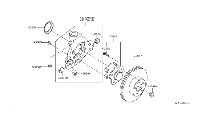 2015 Infiniti QX60 Gas Rear Axle Diagram 3
