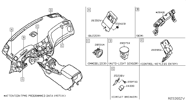 2018 Infiniti QX60 Electrical Unit Diagram 8