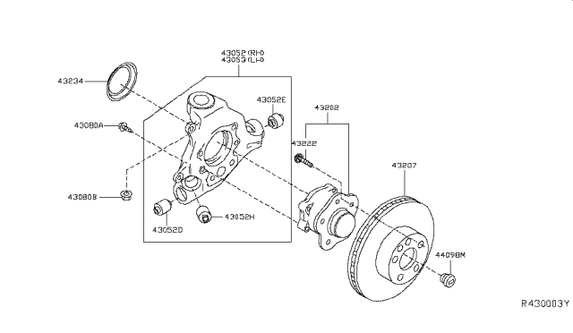 2015 Infiniti QX60 Rear Axle Diagram 3