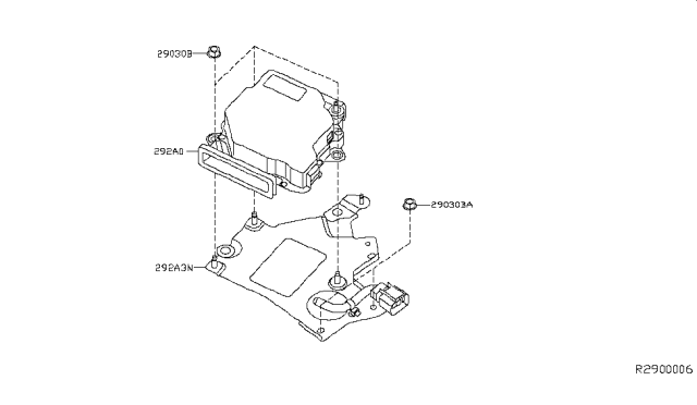 2014 Infiniti QX60 Hybrid Electric Vehicle Drive System Diagram 1