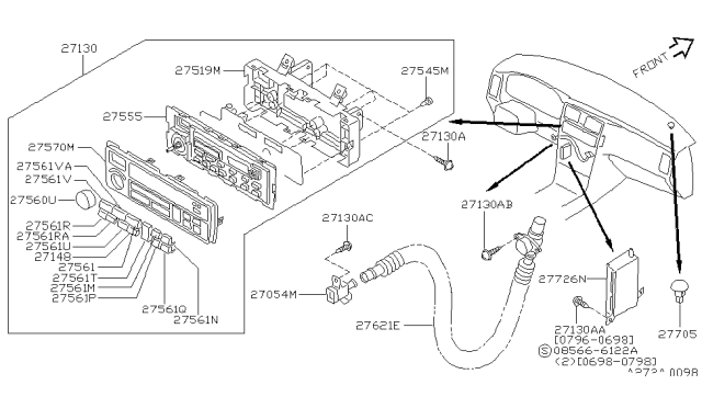 1998 Infiniti Q45 Control Unit Diagram 1