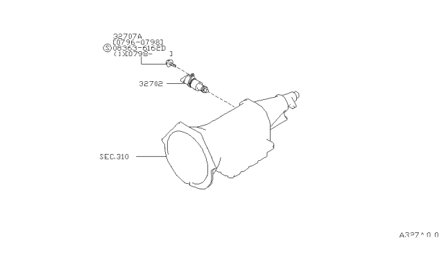 1997 Infiniti Q45 Speedometer Pinion Diagram