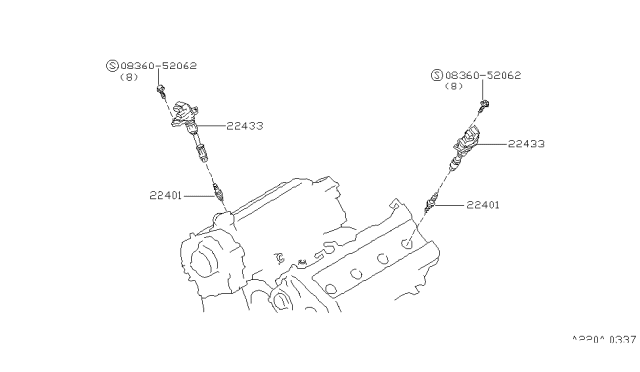 1998 Infiniti Q45 Ignition System Diagram