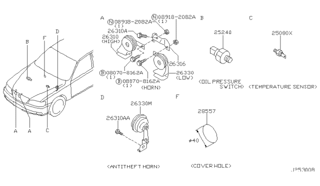 1999 Infiniti Q45 Electrical Unit Diagram 7