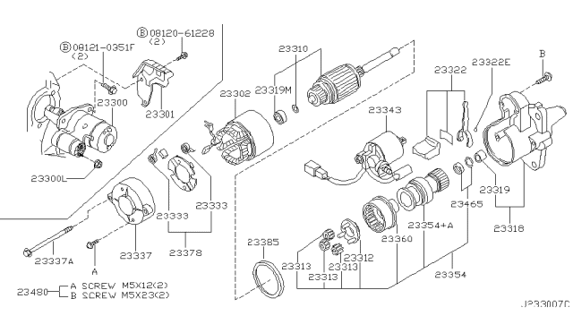 2000 Infiniti Q45 Starter Motor Diagram 2