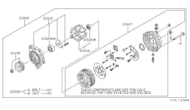 2000 Infiniti Q45 Alternator Diagram 1
