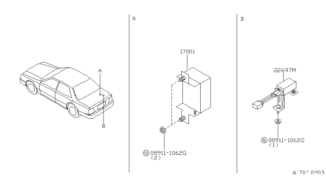 1998 Infiniti Q45 Fuel Pump Diagram