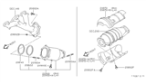 Diagram for 1999 Infiniti QX4 Exhaust Heat Shield - 20853-1W200