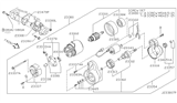 Diagram for Infiniti Starter Brush - 23378-42L70