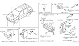 Diagram for Infiniti QX4 Cruise Control Module - 18995-3W400