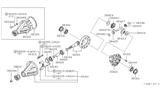 Diagram for Infiniti QX4 Pinion Washer - 38424-T5000