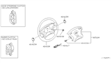 Diagram for 2001 Infiniti QX4 Air Bag - K851M-5W621