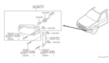 Diagram for Infiniti QX4 Side Marker Light - 26130-1W326