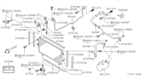 Diagram for 1997 Infiniti QX4 A/C Condenser - 92110-0W000