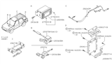 Diagram for 2000 Infiniti QX4 Antenna - 25975-4W900