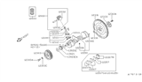 Diagram for Infiniti Rod Bearing - 12111-4W000