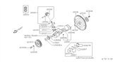 Diagram for Infiniti M45 Engine Main Bearing - 12207-31U00