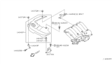 Diagram for 2000 Infiniti QX4 Engine Cover - 14041-4W010