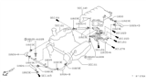 Diagram for 1998 Infiniti QX4 PCV Hose - 11826-0W010