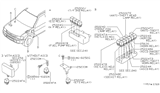 Diagram for 1994 Infiniti Q45 Relay - 25230-C9940