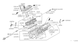 Diagram for Infiniti FX35 Valve Cover Gasket - 13270-8J102