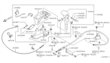 Diagram for 1999 Infiniti QX4 Shift Knob - 34910-1W610