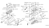Diagram for Infiniti Intake Manifold Gasket - 14033-4W000