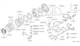 Diagram for Infiniti Shift Fork - 33162-0W410