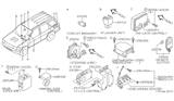 Diagram for Infiniti Air Bag Control Module - 28556-1W726