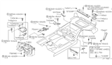 Diagram for Infiniti QX4 Engine Cover - 75892-4W000