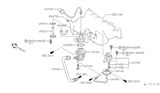 Diagram for 1997 Infiniti QX4 EGR Tube - 14725-1W610