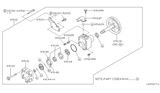 Diagram for Infiniti QX4 Power Steering Pump - 49110-4W015