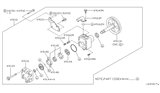 Diagram for 2002 Infiniti QX4 Power Steering Pump - 49110-4W015