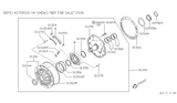 Diagram for 1997 Infiniti QX4 Oil Pump - 31340-41X77