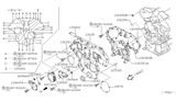 Diagram for Infiniti QX4 Timing Cover - 13501-AG201