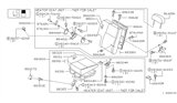 Diagram for 2000 Infiniti QX4 Seat Cushion - 88311-3W040