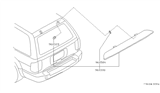 Diagram for 2000 Infiniti QX4 Spoiler - 96030-0W525