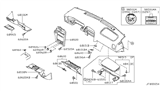 Diagram for 1997 Infiniti QX4 Air Bag - K8515-0W000