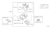 Diagram for 1999 Infiniti QX4 Interior Light Bulb - 26430-0W010