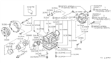 Diagram for 1999 Infiniti QX4 Torque Converter - 31100-43X11