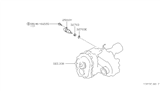 Diagram for 2002 Infiniti QX4 Speed Sensor - 25010-0W101