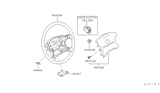 Diagram for 2000 Infiniti QX4 Air Bag - K8510-3W700