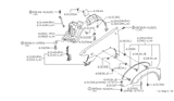 Diagram for Infiniti QX4 Fender - 63100-1W330