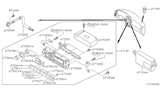 Diagram for 2001 Infiniti QX4 Blower Control Switches - 27500-4W300