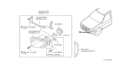 Diagram for 1998 Infiniti QX4 Fog Light Bulb - 26293-C9905