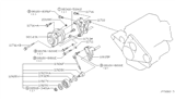 Diagram for 2007 Infiniti G35 A/C Idler Pulley - 11927-AL500