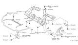 Diagram for Infiniti QX4 Radius Arm - 54480-0W002