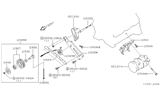 Diagram for 1999 Infiniti QX4 A/C Idler Pulley - 11923-0W000