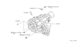 Diagram for 1997 Infiniti QX4 Transfer Case - 33100-0W417